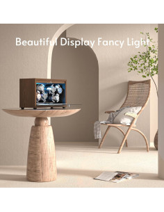 Enrollador de Reloj iFregga 6 Ranuras con Luz Azul 35x15x20.5cm 2