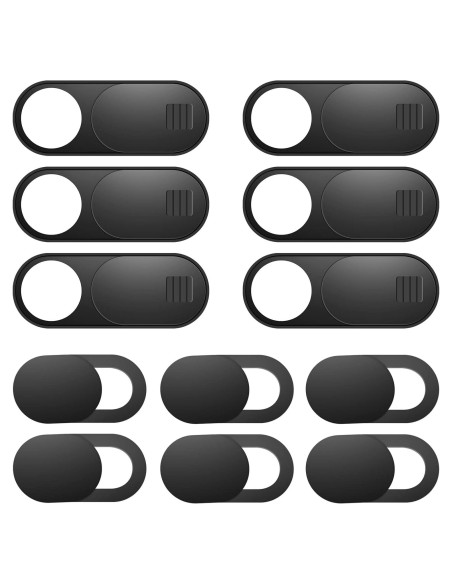 Cubierta de Cámara ZUCUCUC para Laptop y Smartphone - 12 Pcs