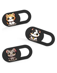 Cubierta Webcam Ultra Delgada Tsyfro - Paquete de 3