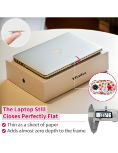 Cubierta de Webcam Yilador Ultra Fina 3 Flores - Privacidad 2