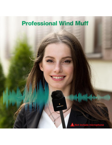 Filtro Pop para Micrófono Rode Wireless Go 2 - 2 Piezas