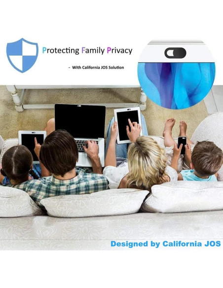 Cubierta Deslizante para Webcam California JOS - 9 Piezas