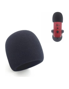Cubierta de viento y filtro pop para micrófono Blue Yeti