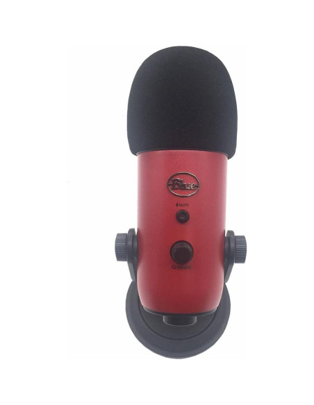 Cubierta de viento y filtro pop para micrófono Blue Yeti