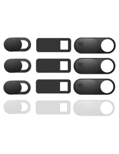 Cubierta de Webcam JOS 12 Piezas Ultra Fina para Laptop y Móvil