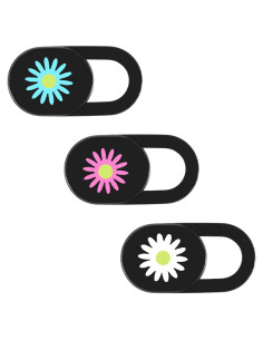 3 Piezas Deslizador de Cubierta de Cámara Piriuuo Flores