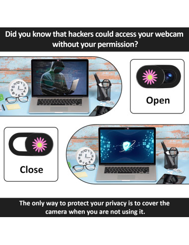 3 Piezas Deslizador de Cubierta de Cámara Piriuuo Flores