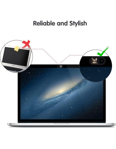 Cubierta de Webcam Deslizante MPD - 3 Paquete Protección Privacidad
