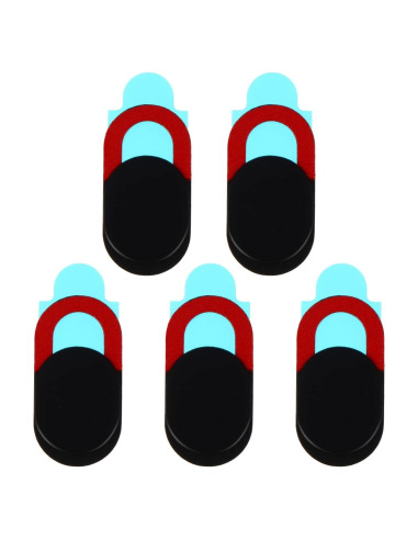 Cubierta Deslizante para Webcam Mobestech Roja 1.8cm