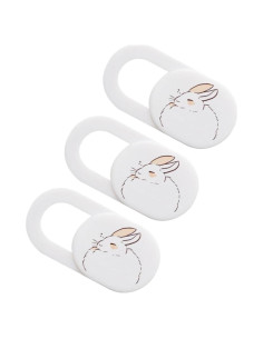 Artibetter 3 Piezas Cubierta de Privacidad Webcam Blanca