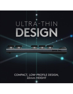 Teclado Mecánico Inalámbrico Logitech G915 TKL RGB Negro 2