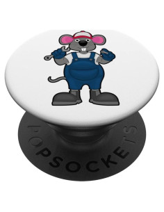 Mouse Mecánico PopSockets Estándar Negro 13.6g