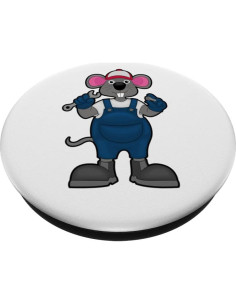 Mouse Mecánico PopSockets Estándar Negro 13.6g 2