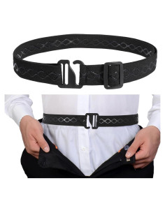 Cinturón Ajustable Antideslizante para Camisa Unisex