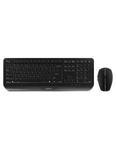 Teclado y Ratón Inalámbricos Cherry Gentix - Ergonomía y Estilo
