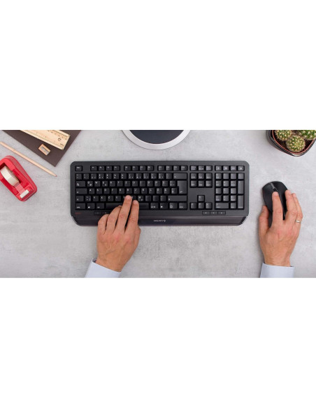 Teclado y Ratón Inalámbricos Cherry Gentix - Ergonomía y Estilo