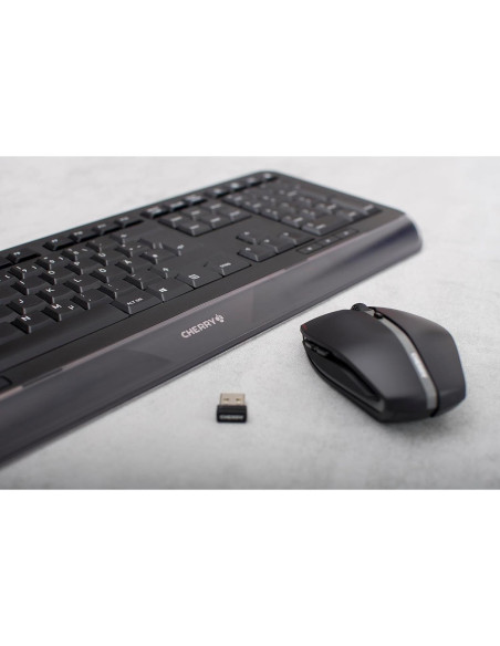 Teclado y Ratón Inalámbricos Cherry Gentix - Ergonomía y Estilo