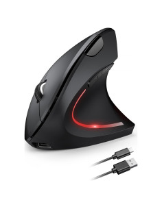 Ratón Ergonómico Inalámbrico TECKNET Vertical 5 DPI Ajustables