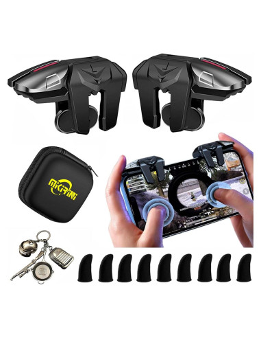 Combo 13 en 1 Controladores L2R2 Mikirini para PUBG y Fortnite