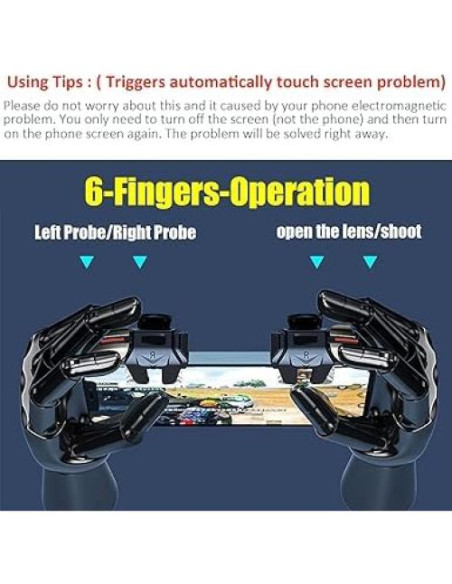 Combo 13 en 1 Controladores L2R2 Mikirini para PUBG y Fortnite