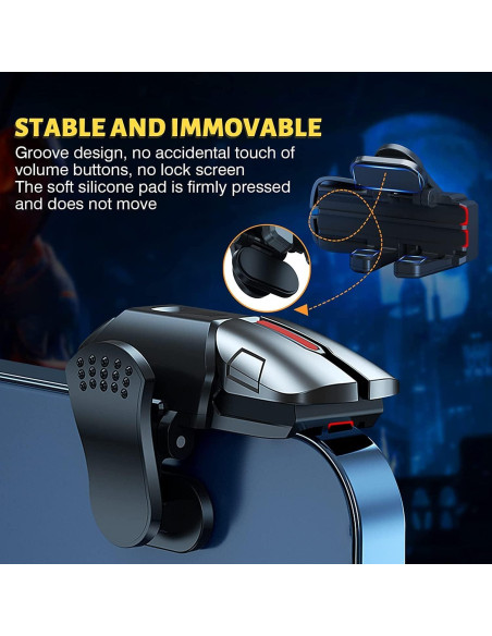 Combo 13 en 1 Controladores L2R2 Mikirini para PUBG y Fortnite