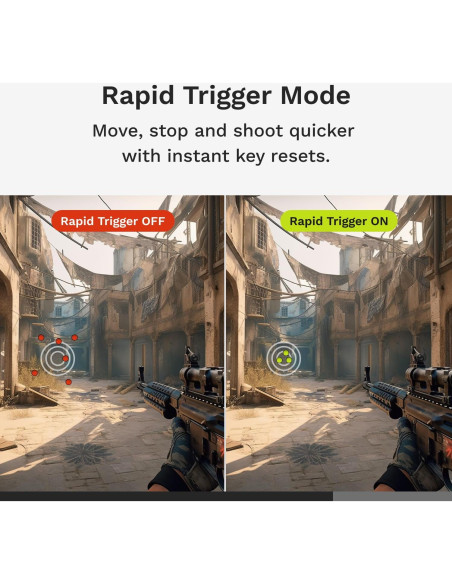 Teclado Mecánico Glorious GMMK 3 HE 75% Negro Hotswappable