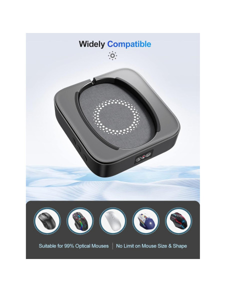 Dispositivo Jiggler de Ratón EAXBUX Indetectable con Temporizador