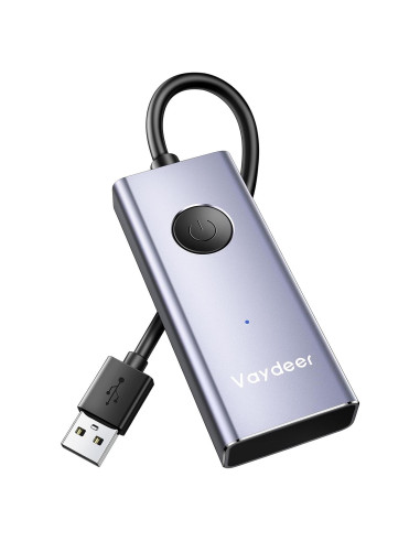 Vaydeer Mouse Jiggler USB Metálico S4 con Interruptor ON/OFF