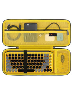 Funda rígida Canboc para teclado mecánico Logitech POP Keys