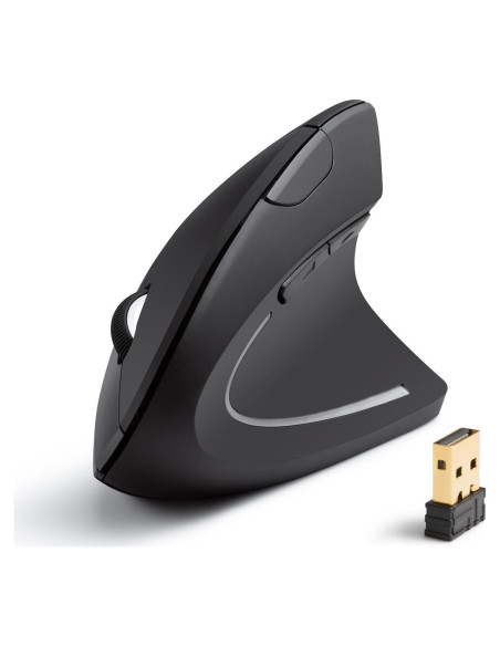 Ratón Óptico Vertical Ergonómico Inalámbrico Anker 800/1200/1600 DPI