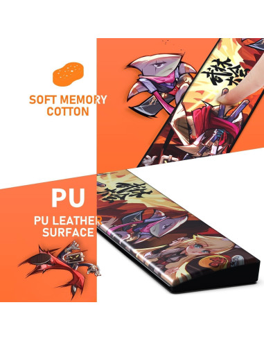 Reposamuñecas Ergonómico AJAZZ para Teclado Mecánico 42.7x7.1cm