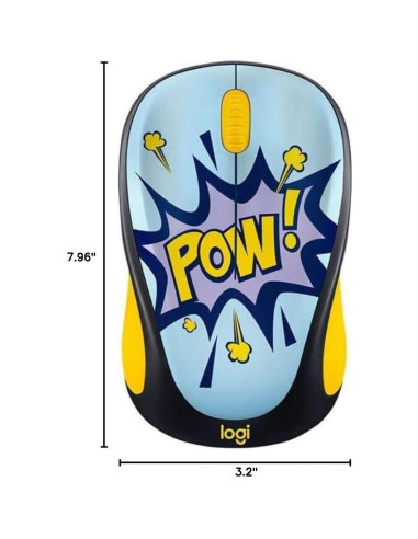 Ratón Inalámbrico Logitech Colección de Diseño Colorido