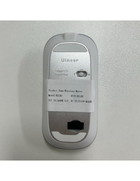 Ratón Inalámbrico Bluetooth Uineer M1LBS Recargable Verde