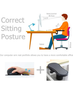 Soporte Ergonómico para Muñeca BieFuDan con Almohadilla 2