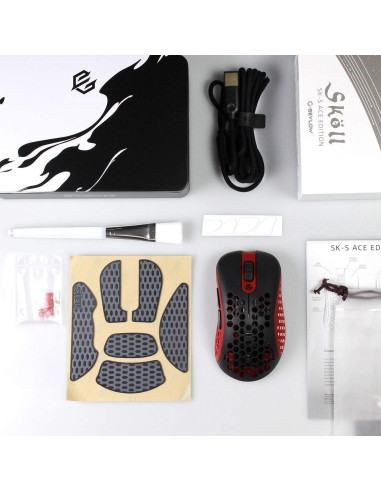 Ratón Gaming G-Wolves Skoll Mini SK-S ACE 50g Ergonómico