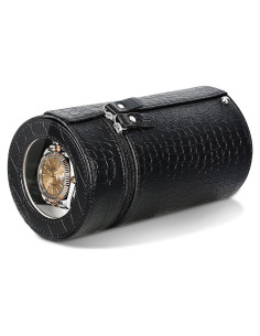 Enrollador de Relojes Automáticos Uthlusty Negro con Motor Silencioso