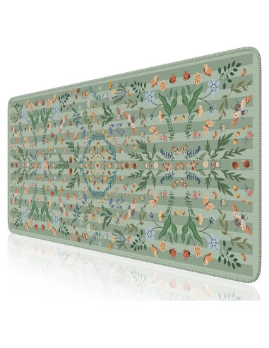 Alfombrilla de Escritorio Grande Anyshock Insecto Verde 90x40cm