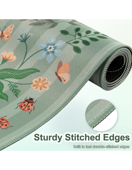 Alfombrilla de Escritorio Grande Anyshock Insecto Verde 90x40cm