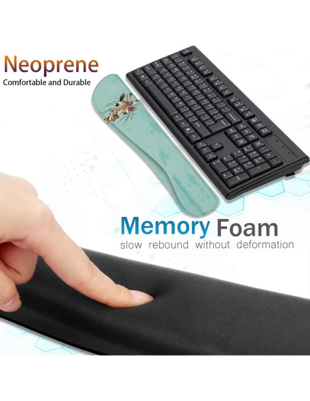 Conjunto de Soporte Ergonómico para Muñeca Gorzzt - 4 Piezas