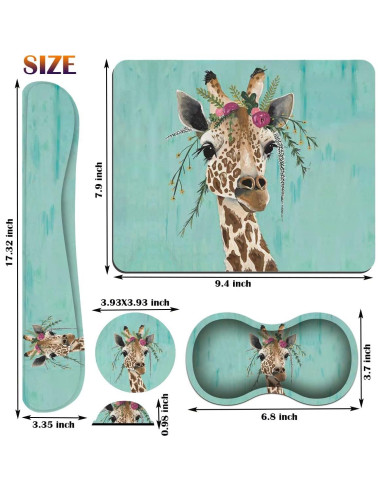 Conjunto de Soporte Ergonómico para Muñeca Gorzzt - 4 Piezas