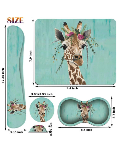 Conjunto de Soporte Ergonómico para Muñeca Gorzzt - 4 Piezas