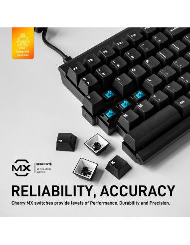 Teclado Mecánico Ergonómico Mistel MD770 TKL Cherry MX PBT