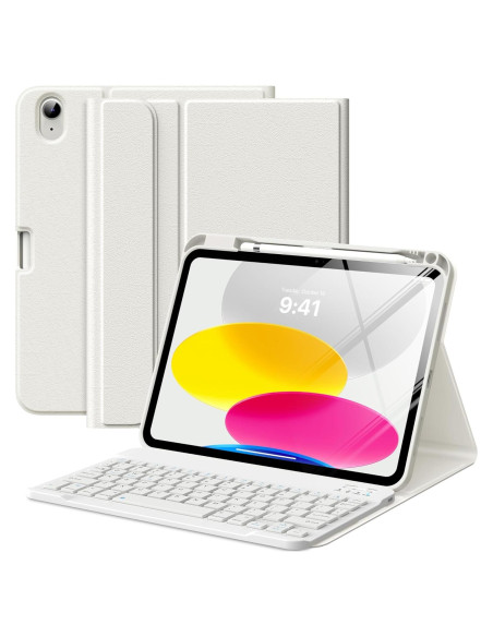 Funda con Teclado Bluetooth MoKo para iPad 11" y 10.9"