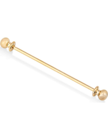 Clip de Corbata wynameleri Set 3 Piezas Dorado y Plateado