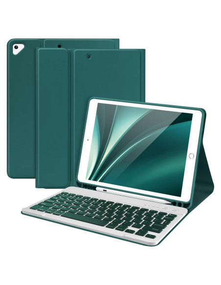Funda Teclado Bluetooth TaIYanG para iPad 10.2" 9na Gen 2021