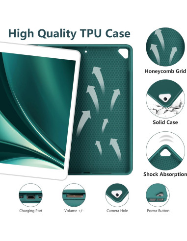 Funda Teclado Bluetooth TaIYanG para iPad 10.2" 9na Gen 2021