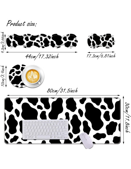 Conjunto de Soporte Ergonómico para Muñeca Bxgolkgd - Patrón de Vaca