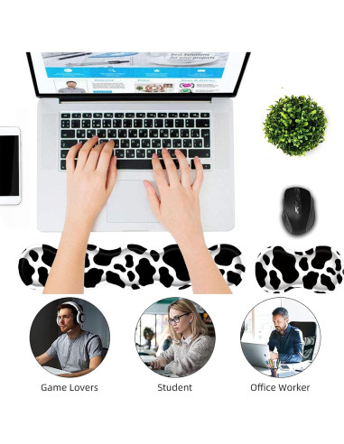 Conjunto de Soporte Ergonómico para Muñeca Bxgolkgd - Patrón de Vaca