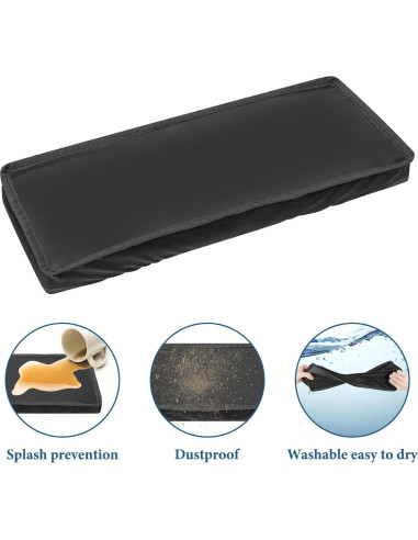 Cubierta de Teclado TKL Geekria de Silicona Suave 87 Teclas