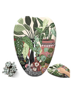 Reposamuñecas ergonómico YKJWW en forma de corazón 29.5x18.3cm